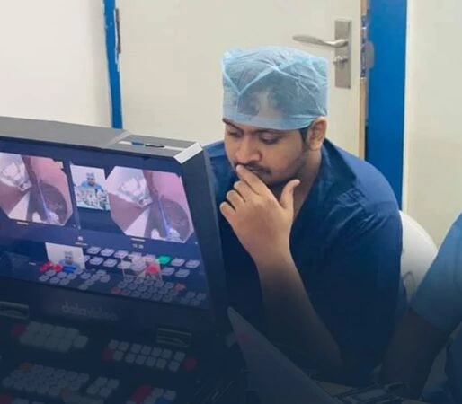 Dr. Rajat Gusani, Best Bariatric and Laparoscopic Surgeon in Vadodara, providing advanced surgical care